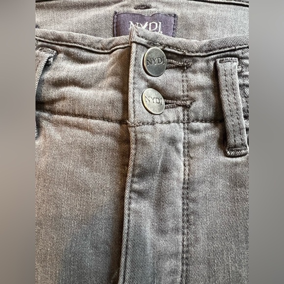 B7.17 NYDJ Ami High Rise Skinny Hollywood Jeans in Smokey Mountain Size 4 - Picture 4 of 9